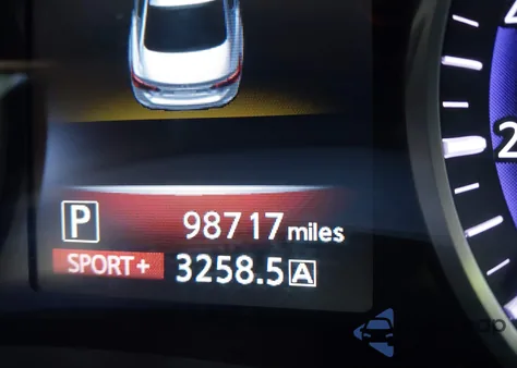 2016 Infiniti Q50 3.0T Red Sport 400 z USA, uszkodzony, nr VIN JN1FV7AP3GM420583